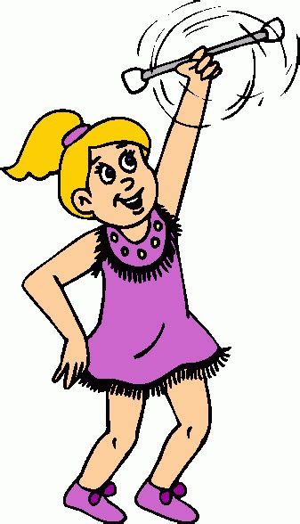 Twirling Baton Twirler | Cartoon clip art, Clip art, Free clip art