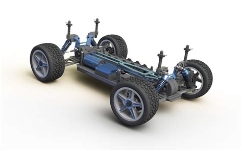 RC Car Solidworks Model | Alex Louden