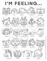 Feelings Coloring Sheet  Emotional Intelligence Social sketch template
