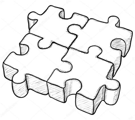 Puzzles Drawing at GetDrawings | Free download