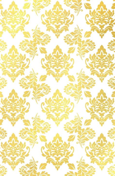 Gold foil damask pattern gold damask Art Print by Mercedes | Society6 | Damask art, Damask ...