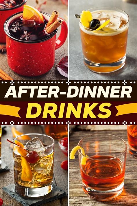 13 Best After-Dinner Drinks and Cocktails - Insanely Good