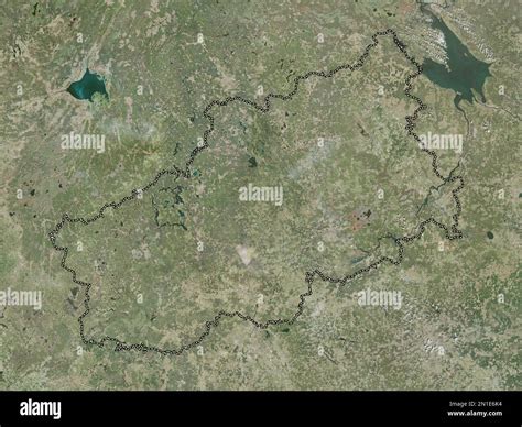 Tver', region of Russia. High resolution satellite map Stock Photo - Alamy