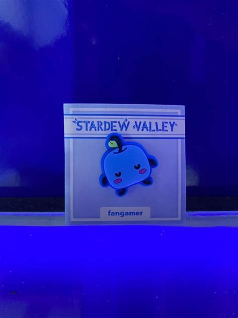 Stardew Valley Pin - Blue - PS Enterprise Gameshop