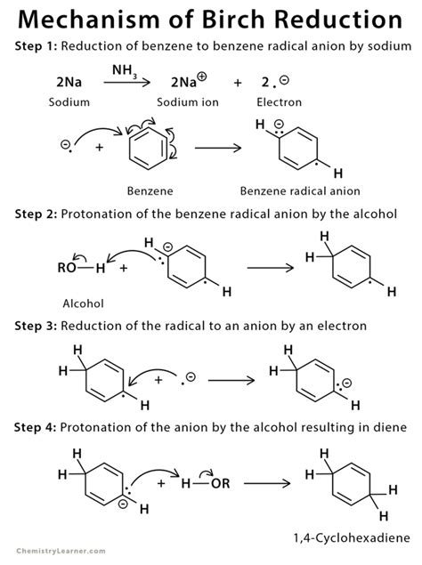 Birch reduction: Definition, Examples, and Mechanism