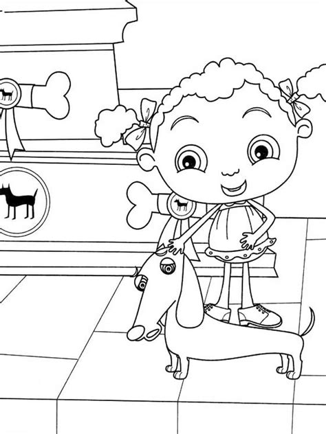 Franny's Feet coloring pages