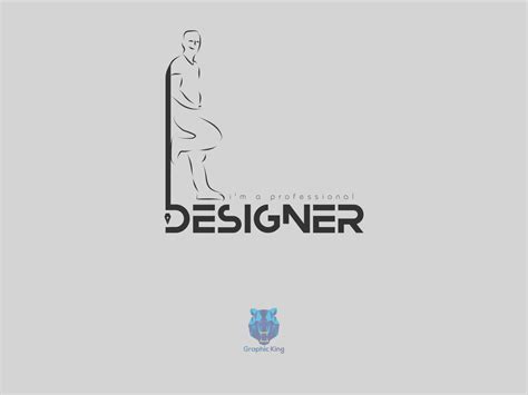 designer logo by Graphic_king99 on Dribbble