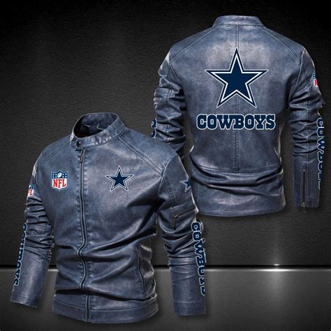 Dallas Cowboys Leather Jacket for motorcycle fans -Jack sport shop