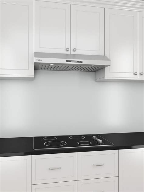 Slim Elite 30 in. with LED Under-Cabinet Range Hood in Stainless Steel — Ancona Home