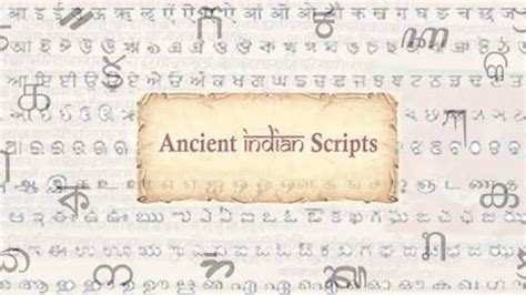 List of Ancient Scripts of India : Art And Culture Notes | UPSC - IAS Bio