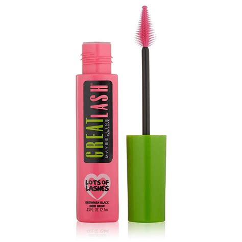 maybelline new york lots of lashes washable mascara, 142 brownish black ...