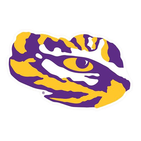 LSU | LSU 12" Tiger Eye Decal | Alumni Hall