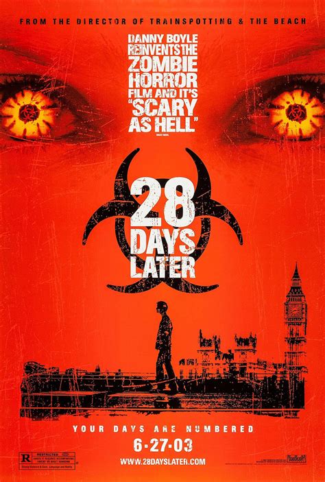 28 Days Later Movie Digital Download Poster Horror Sci-fi - Etsy