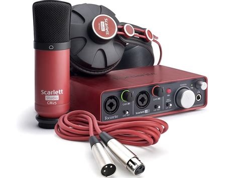 Focusrite Scarlett 2i2 Studio | Recording studio setup, Home recording studio setup, Recording ...