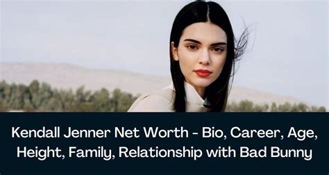 Kendall Jenner Net Worth 2024 - Bio, Career, Age, Height, Family ...