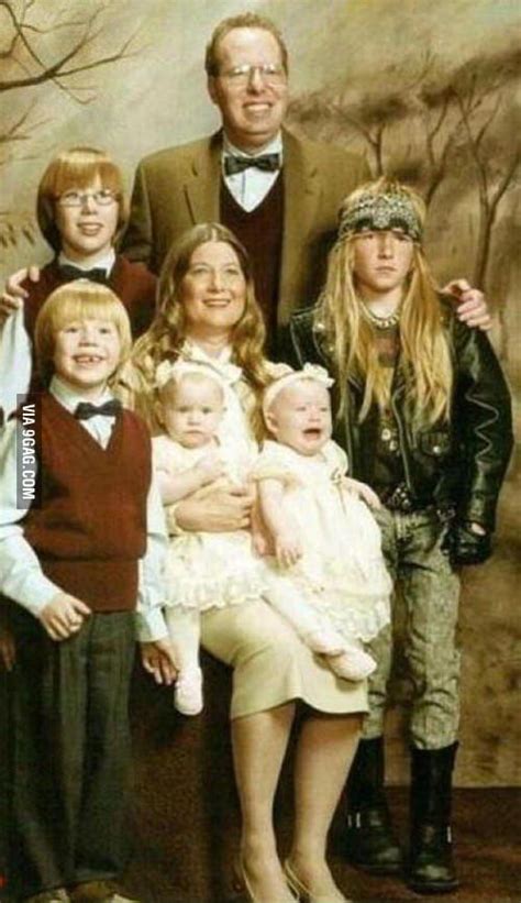 Just Axl Rose family photo - 9GAG