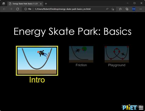 Energy Skate Park: Basics 1.1.35 - Download, Review, Screenshots