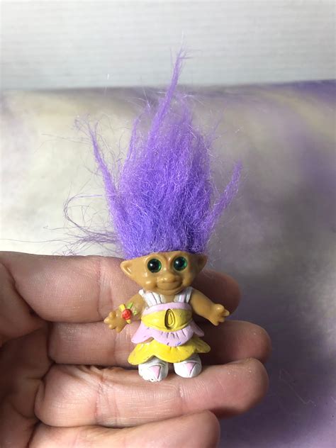 SOMA Trolls - Purple Hair Troll Figurine - Purple Hair - Rare Vintage – CPJCollectibles