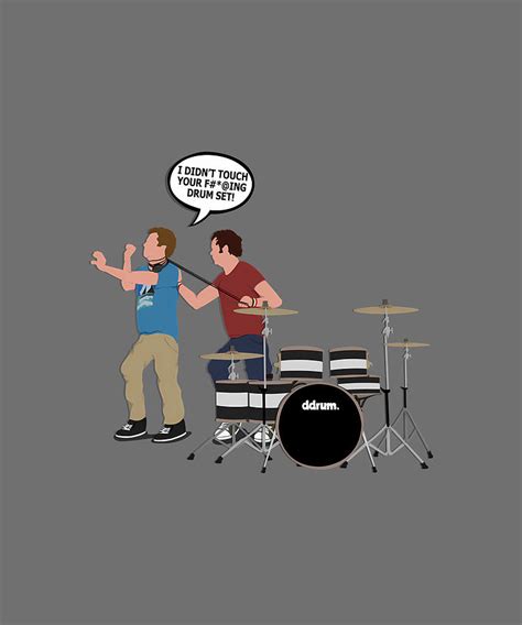 Step Brothers Drum Set Digital Art by Sibainu - Fine Art America