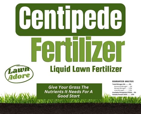 Centipede Grass Fertilizer - Lawn Adore