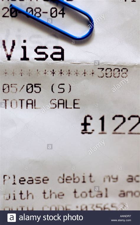 A till receipt Stock Photo - Alamy