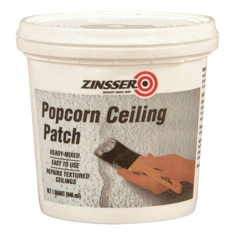 Zinsser 1 qt. Ready-Mixed Popcorn Ceiling Patch (Case of 6) 76084 - The ...