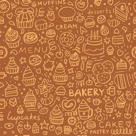 Cake Bakery Background