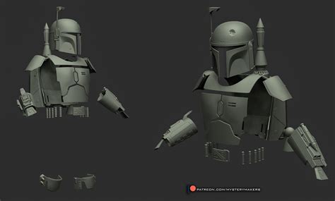 Boba Fett Armor 3D Print Files | ubicaciondepersonas.cdmx.gob.mx