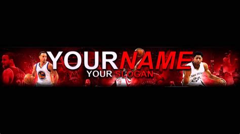 NBA 2k16 Banner - Template - YouTube