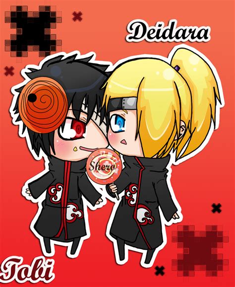 Deidara and Tobi chibi - Deidara x Tobi Photo (20344619) - Fanpop