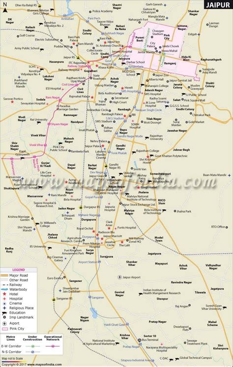 Jaipur Metro Map