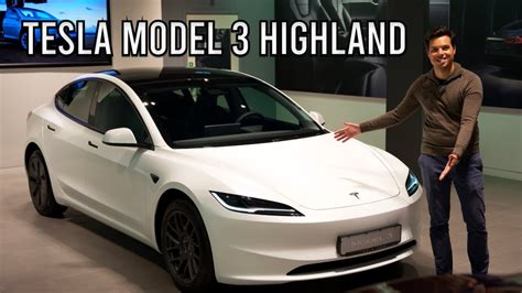 Nya 2024 Tesla Model 3 Highland – en första genomgång (ENG SUB) - YouTube