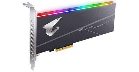 GIGABYTE Aorus RGB AIC NVMe: SSD de 512 GB y 1 TB con RGB