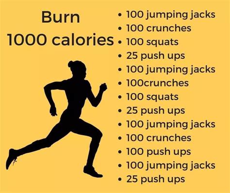 Burn 100 Calories: Effective Workout Plan