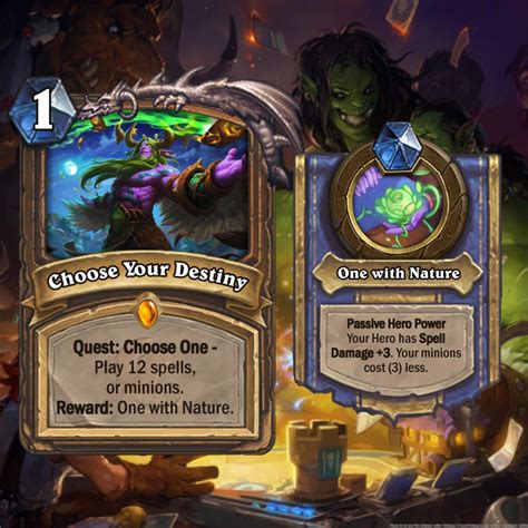 Choose Your Destiny - Core Druid Quest : r/customhearthstone