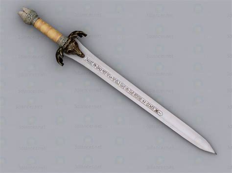 3d model Sword of Conan the barbarian ID 14549