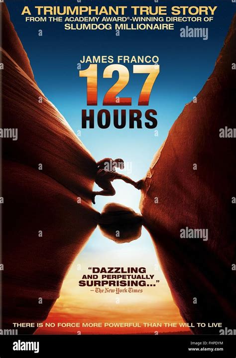 JAMES FRANCO POSTER 127 HOURS (2010 Stock Photo: 96994904 - Alamy