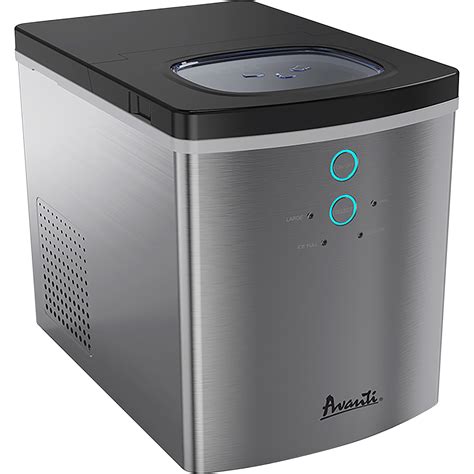 Avanti, AVAIM1213SIS, Portable Ice Maker, 1, Stainless Steel - Walmart.com