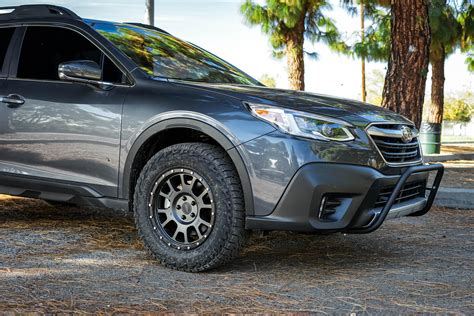 Just got these wheels on a 2020 Outback.. and oh man does it look sweet! More info in comments ...