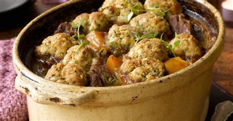 Beef Stew with Herb Dumplings recipe | Eat Smarter USA