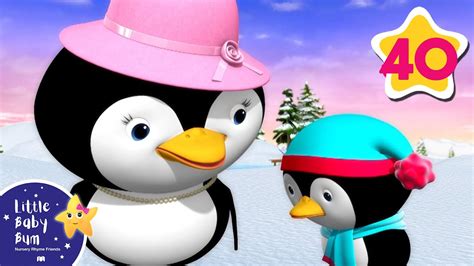 5 Little Penguins | Nursery Rhymes and Kids Songs | Little Baby Bum | Animal for Kids - YouTube