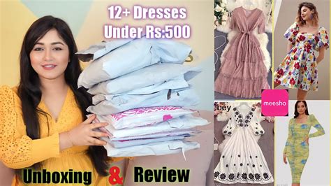 Unboxing 12+ Meesho Summer Dresses Under Rs:500 New Arrival Meesho Dresses #meesho #dress #Haul ...