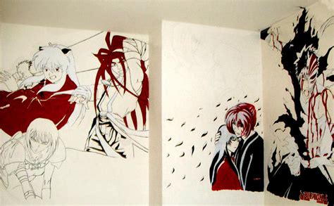 Anime wall paintings by lunaSerene on DeviantArt