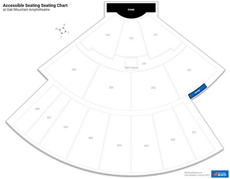 Accessible Seating at Oak Mountain Amphitheatre - RateYourSeats.com