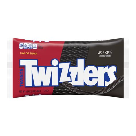 Twizzlers, Twists Licorice Flavored Chewy Candy, 16 Oz. - Walmart.com