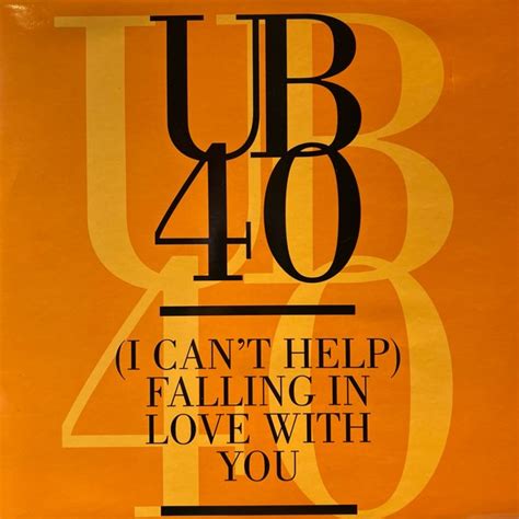 UB40 (I Can't Help) Falling In Love With You (12")