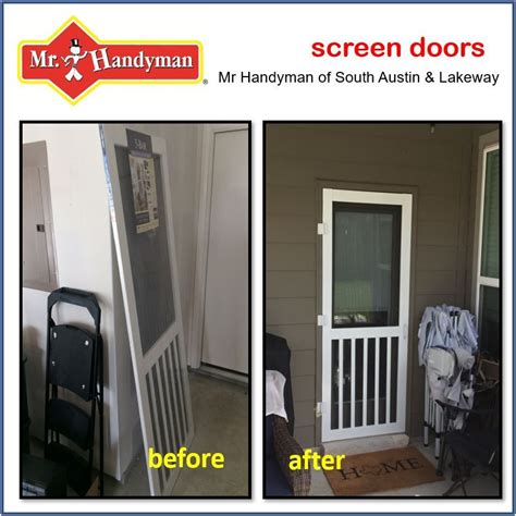 Installation of new screen doors. | Screen door, Install screen door ...