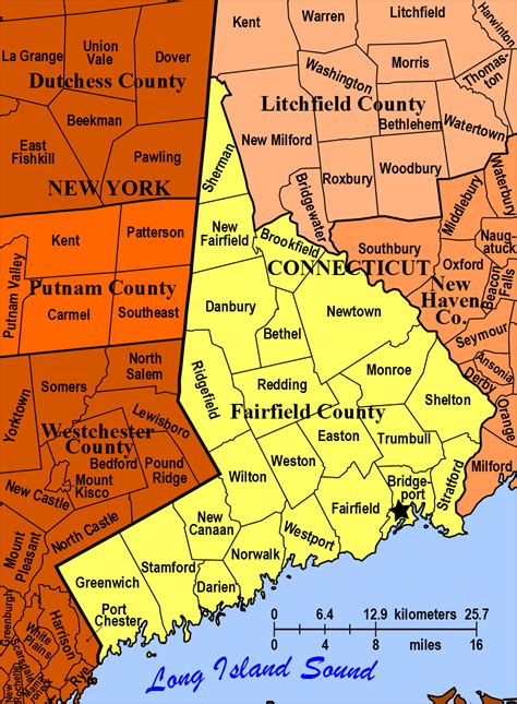 Fairfield County, Connecticut | Learn | FamilySearch.org | Fairfield county, Fairfield ...