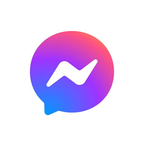 Facebook Messenger vector logo (.EPS + .AI + .SVG) - Brandlogos.net