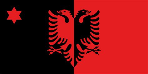 Redesigned Flag of Albania : r/vexillology